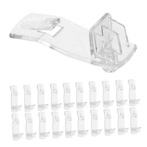 Angoily 30 Stück Teiliges Transparentes Kunststoff-eckregal-trägerset mit Gebogenem Design Stabile Rechteckige Halter für Küchen Möbelregale Einfache Reinigung Platzsparend und Langlebig Angoily 30 Stück Teiliges Transparentes Kunststoff-eckregal-trägerset mit Gebogenem Design Stabile Rechteckige Halter für Küchen Möbelregale Einfache Reinigung Platzsparend und Langlebig von Angoily