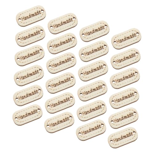 Angoily 300 Stück Holz Handmade Label Tags mit Löchern für DIY Bastelprojekte Alphabet Design zum Nähen Verzieren Stricken und Häkeln Kreative Handarbeit Zubehör für Kleidung und Angoily 300 Stück Holz Handmade Label Tags mit Löchern für DIY Bastelprojekte Alphabet Design zum Nähen Verzieren Stricken und Häkeln Kreative Handarbeit Zubehör für Kleidung und von Angoily