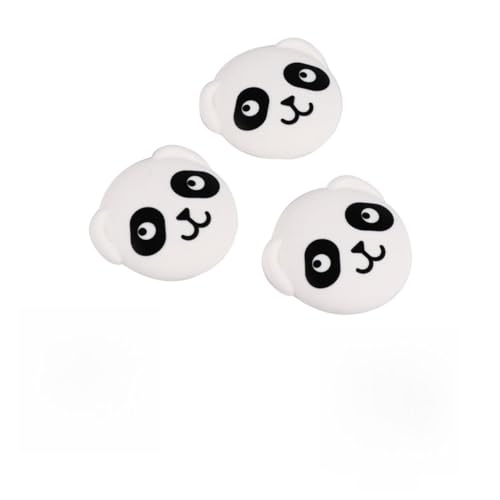 Angoily 3Stücke Türstopper Silikon Kollisionsschutz Panda Design Geräuschdämpfende Pads Für Türen Schränke Und Kühlschränke Langlebig Und Praktisch von Angoily