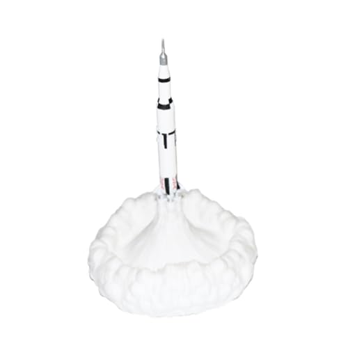 Angoily Gedruckte Raketenlampe Kreative Nachttischlampe mit Warmem LED Licht für Schlafzimmer Wohnzimmer und Kinderzimmer Dekorative Lampe für Zuhause und Innenräume von Angoily
