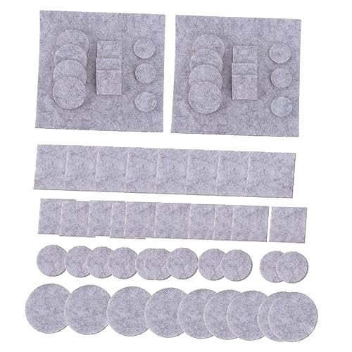 Angoily Schützen Sie Ihre Möbel 130 Stück 3 Mm Dicke Filz-beinpolster Selbstklebend Nicht Klebend Für Tisch- Und Stuhlbeine von Angoily