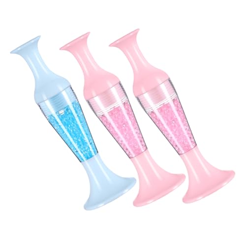 Angoily 3pcs Vase Form Nagelbohrer Stift Strasskunstmalerei Stift DIY Nail Art Pen Point Drill Malerei Stift Strass Doting -Werkzeug von Angoily