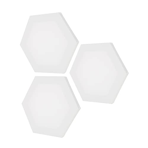 Angoily 3stücke Sechseck-malleinwand Mit Rahmen Blank Ölgemälde-leinwandplatten Zum Malen Malrahmen Für Studenten Und Künstler Angoily 3stücke Sechseck-malleinwand Mit Rahmen Blank Ölgemälde-leinwandplatten Zum Malen Malrahmen Für Studenten Und Künstler von Angoily