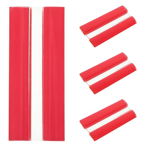 Angoily 4 Acrylscharniere: Einfach zu installierende selbstklebende Acryl-Schrank- und Kastendeckelteile – selbstklebende Falttürscharniere – kleine Bastel-Ersatzteile von Angoily