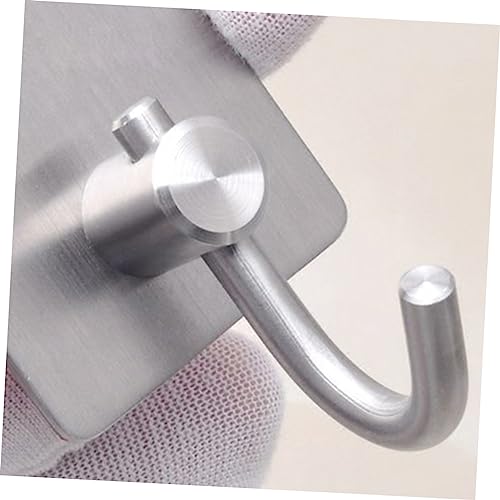 Angoily 4 Stck Klebehaken Selbstklebend Rostfrei Mit Rutsch Haken Für Küche Bad Dusche Schlafzimmer Robe Mantel Handtuch Tasche Angoily 4 Stck Klebehaken Selbstklebend Rostfrei Mit Rutsch Haken Für Küche Bad Dusche Schlafzimmer Robe Mantel Handtuch Tasche von Angoily