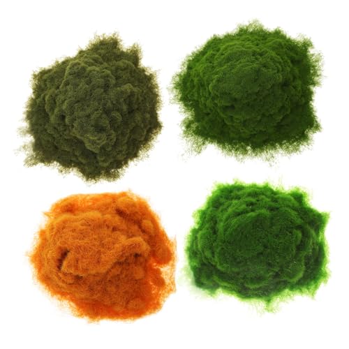Angoily 4stücke Kunstrasen Aus Nylonmaterial Grüner Nylonrasen Für Gartenverschönerung Wanddekoration Gartendekoration Realistische Form Und Hochglänzende Verarbeitung Unverzichtbar von Angoily