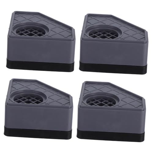 Angoily 4 Stück Anti vibrationspads für Waschmaschinen Stoßdämpfende Rutschfeste Füße Erhöhte Höhe Schwingungsdämpfend Geräuschreduzierung Schutzpolster für Trommelgeräte Angoily 4 Stück Anti vibrationspads für Waschmaschinen Stoßdämpfende Rutschfeste Füße Erhöhte Höhe Schwingungsdämpfend Geräuschreduzierung Schutzpolster für Trommelgeräte von Angoily