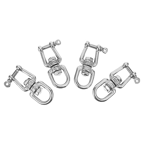 Angoily 4 Stück Dreh Ringe Robuste Hängematten Ringe Einsetzbar für Garten Zuhause und Shops Hochwertige Verarbeitung und Langlebigkeit Angoily 4 Stück Dreh Ringe Robuste Hängematten Ringe Einsetzbar für Garten Zuhause und Shops Hochwertige Verarbeitung und Langlebigkeit von Angoily