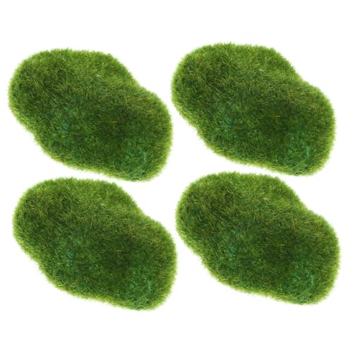 Angoily 4 Stück Falsche Moosdekoration Künstliche Moosfelsen dekorativ für Miniatur Faux Moos im Freien Form Simulation Moos Masse Moos Moosball dekoratives Moos Mooskugeln Plastik Grün Angoily 4 Stück Falsche Moosdekoration Künstliche Moosfelsen dekorativ für Miniatur Faux Moos im Freien Form Simulation Moos Masse Moos Moosball dekoratives Moos Mooskugeln Plastik Grün von Angoily