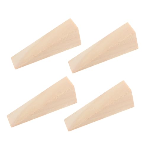Angoily 4 Stück Holz Türstopper Rutschfeste Türkeile für Schwere Türen Stilvolles Design Einfache Installation Vielseitig Einsetzbar für Zuhause und Büro Angoily 4 Stück Holz Türstopper Rutschfeste Türkeile für Schwere Türen Stilvolles Design Einfache Installation Vielseitig Einsetzbar für Zuhause und Büro von Angoily