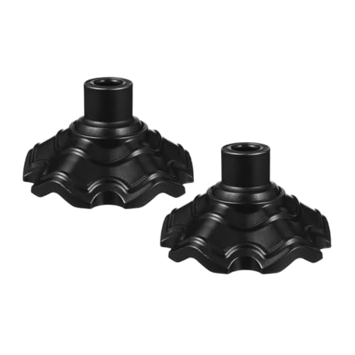 Angoily 4 Stück Outdoor Stuhlbein Schutzkappen aus Wetterfestem Kunststoff rutschfeste Stoßdämpfende Anti-Sink-füße für Gartenstühle Stabilisierend und Geräuschreduzierend Unebenem Boden von Angoily