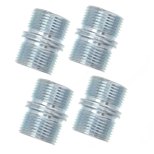 Angoily 4 Stück Teiliges Carbonstahl Doppelkopf Verbindungsmutter Set für Kleiderschrankregal Rohr Stabile Möbelbodenstütze Einfache Montage Langlebige Regalbefestigung Angoily 4 Stück Teiliges Carbonstahl Doppelkopf Verbindungsmutter Set für Kleiderschrankregal Rohr Stabile Möbelbodenstütze Einfache Montage Langlebige Regalbefestigung von Angoily