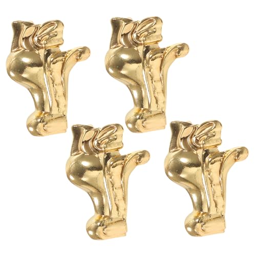 Angoily 4 Stück Teiliges Dekorative Boxfüße und Eckenschutz aus Zinklegierung Stabile Holzbox Eckenschoner mit Rundem Goldfarbenem Design Vintage Schmuckkasten und Geschenkbox Schutz Angoily 4 Stück Teiliges Dekorative Boxfüße und Eckenschutz aus Zinklegierung Stabile Holzbox Eckenschoner mit Rundem Goldfarbenem Design Vintage Schmuckkasten und Geschenkbox Schutz von Angoily