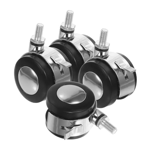 Angoily 4 Stück Teiliges Lenkrollen Bremse Robuste Bürostuhl Einsetzbar Teppich Hartböden Geräuscharm und Wendig Angoily 4 Stück Teiliges Lenkrollen Bremse Robuste Bürostuhl Einsetzbar Teppich Hartböden Geräuscharm und Wendig von Angoily