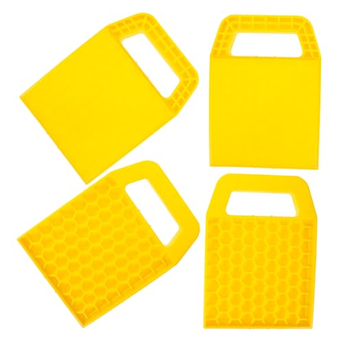 Angoily 4 Stück Teiliges Rv Wagenheber Stützplatten aus Robustem Material Rutschfest und Bodenschonend Kompatibel mit Wohnmobilen Campern und Anhängern für Sicheres Abstützen und Angoily 4 Stück Teiliges Rv Wagenheber Stützplatten aus Robustem Material Rutschfest und Bodenschonend Kompatibel mit Wohnmobilen Campern und Anhängern für Sicheres Abstützen und von Angoily