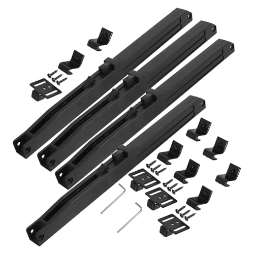 Angoily 4 Stück Teiliges Soft Close Türdämpfer Hochfester Anschlag für Sanftes Geräuscharmes Schließen von Scheunentüren Vibration Stoßdämpfung für Wohn Geschäftsräume von Angoily