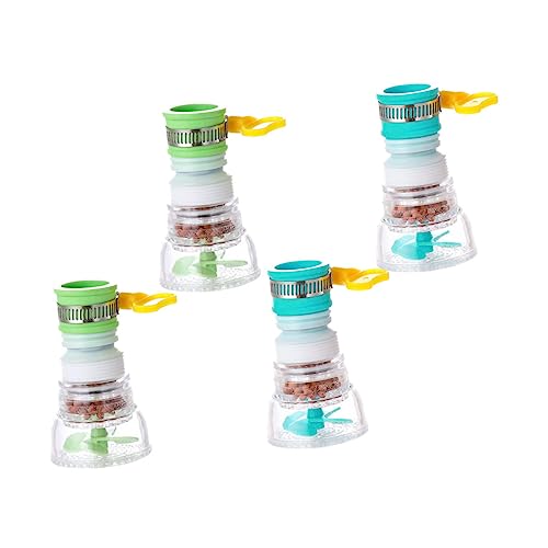 Angoily 4 Stück Teiliges Spritzwassergeschützter Küchenarmatur Düse mit Rotationsfunktion für Einfache Installation und Wasserfilterung Geeignet für Standardküchenarmaturen Angoily 4 Stück Teiliges Spritzwassergeschützter Küchenarmatur Düse mit Rotationsfunktion für Einfache Installation und Wasserfilterung Geeignet für Standardküchenarmaturen von Angoily