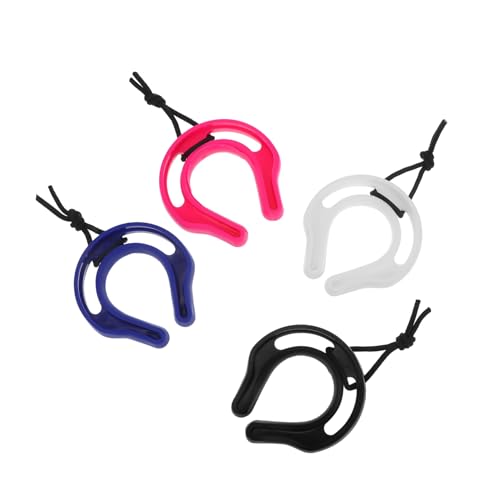 Angoily Türstopper 4 Stück Kunststoff Türclip mit Fingerschutz Notfall Türklemmschutz Sicherer Türstopper gegen Schließen für Feuerwehr und Rettungsdienste von Angoily