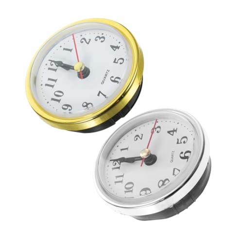 Angoily 4 Stück Teiliges Uhrwerk Einbau Uhr mit Arabischen Ziffern Runder Quarzuhr Einsatz Platzsparend Modernes Design Zuverlässiges Uhrwerk für DIY Uhr Reparatur und Heimdekoration Angoily 4 Stück Teiliges Uhrwerk Einbau Uhr mit Arabischen Ziffern Runder Quarzuhr Einsatz Platzsparend Modernes Design Zuverlässiges Uhrwerk für DIY Uhr Reparatur und Heimdekoration von Angoily