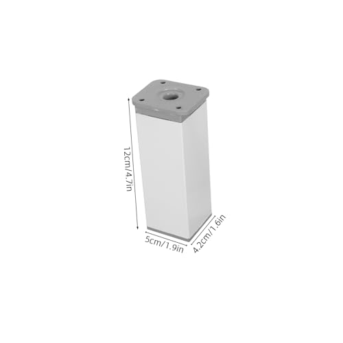 Angoily 4 Stück Verstellbare Möbelfüße Aluminiumlegierung Höhenverstellbare Möbelbeine mit Geräuschdämpfender Basis für Sofa Schrank Tv Bank und Schreibtisch Angoily 4 Stück Verstellbare Möbelfüße Aluminiumlegierung Höhenverstellbare Möbelbeine mit Geräuschdämpfender Basis für Sofa Schrank Tv Bank und Schreibtisch von Angoily