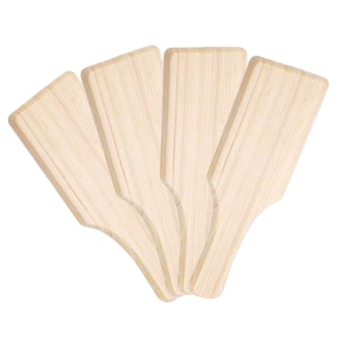 Angoily 4 Stück Werkzeuge aus Ton Bildhauerei Lehmplatte Planke Werkzeug aus Ton Töpferei DIY-Werkzeug aus Holzlehm Lehm-Finish-Paddel Töpferbrett aus Holz Töpferzubehör von Angoily