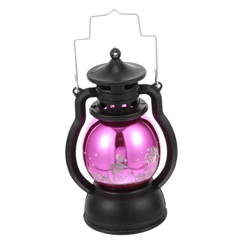 Angoily 4 Stück -laterne Retro-öllampe Grüne Wanddekoration Led-petroleumlampe Ornament Kerosin-laterne Geführte Laternen Nachtlicht Vintage Gartenlaterne Elektronisches Bauteil Orange von Angoily