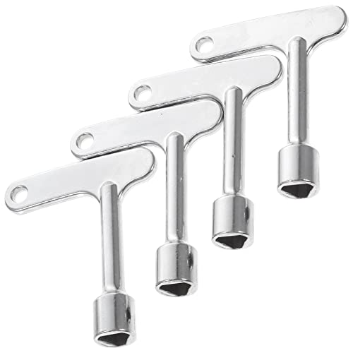 Angoily 4 Stücke Aufzug Schlüssel Legierung Notschlüssel Aufzug Tür Dreieck Panel Lock Dreieck Für Tür Feuerwehr Werkzeuge Drop von Angoily