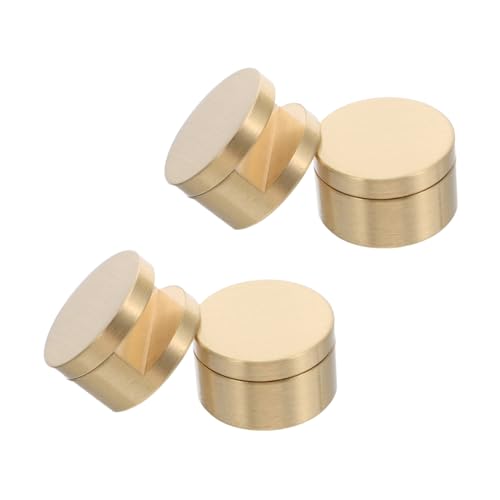 Angoily 4 Stücke Teiliges Messing Glas Spiegelhalter Clips für Wandmontage Geeignet für Glasstärke Rostfreie Halterungen für Badezimmer Einfache Installation Sicherer Halt für Rahmenlose Angoily 4 Stücke Teiliges Messing Glas Spiegelhalter Clips für Wandmontage Geeignet für Glasstärke Rostfreie Halterungen für Badezimmer Einfache Installation Sicherer Halt für Rahmenlose von Angoily