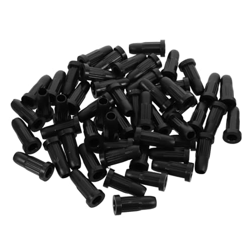 Angoily 40stücke Nylon Gummisleeve Universeller Ersatz Für Bürostühle Und Möbel Leise Und Geeignet Für Teppichböden Lochdurchmesser von Angoily