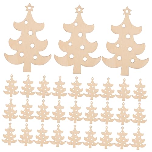 Angoily 40 Stück Teiliges Unfertige Holz-christbaumanhänger Zum Bemalen Glatte Splintfreie Weihnachtsbaum-holzformen Für Diy-bastelprojekte Und Festliche Wohnraumdekoration Angoily 40 Stück Teiliges Unfertige Holz-christbaumanhänger Zum Bemalen Glatte Splintfreie Weihnachtsbaum-holzformen Für Diy-bastelprojekte Und Festliche Wohnraumdekoration von Angoily