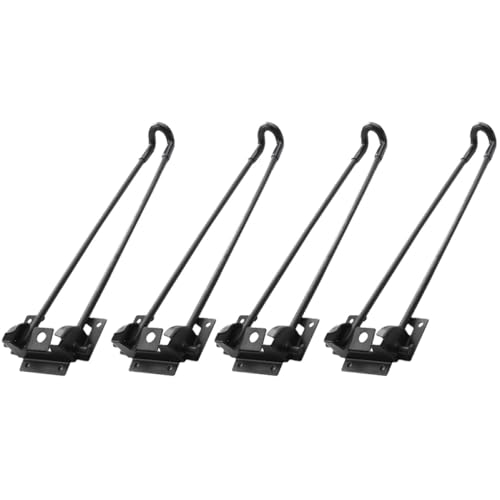 Angoily 4Stück Teilige Klappbare Haarnadel Tischbeine Höhe Stabil und Robust für DIY Esstische und Beistelltische Platzsparend und Vielseitig Einsetzbar von Angoily