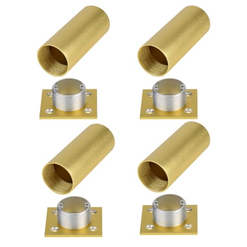 Angoily 4Stücke Einstellbare Möbelfüße Aluminiumlegierung Langlebige Möbelbeine für Sofa Tv Schrank Couchtisch Höhenverstellbar Robust Angoily 4Stücke Einstellbare Möbelfüße Aluminiumlegierung Langlebige Möbelbeine für Sofa Tv Schrank Couchtisch Höhenverstellbar Robust von Angoily