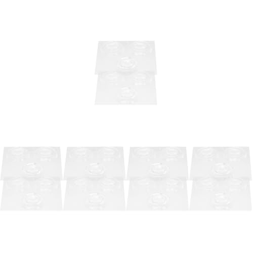 Angoily 5 Sätze Antikollisionsaufkleber Türklinken Wandschutz Flexible Türstopper Für Die Wand Selbstklebende Robuste Schrankpuffer Transparente Türklinken 6 Stück * 5 von Angoily