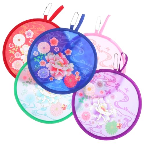 Angoily 5 Sätze Kleiner Runder Reisen Faltbarer Runder Mini Tragbarer Fan Handheld Mini -fan Handventilatoren Faltbar Runder Faltender Lüfter Polyester 5 Stück * 5 Angoily 5 Sätze Kleiner Runder Reisen Faltbarer Runder Mini Tragbarer Fan Handheld Mini -fan Handventilatoren Faltbar Runder Faltender Lüfter Polyester 5 Stück * 5 von Angoily