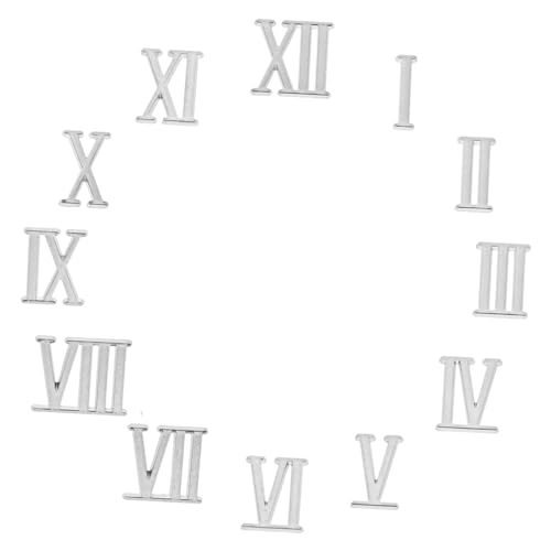 Angoily 5 Sets Wanduhr Kit-Uhr Ziffern Römische Zahl Für Digitale Wanduhr-sicher Kunststoff & Angoily 5 Sets Wanduhr Kit-Uhr Ziffern Römische Zahl Für Digitale Wanduhr-sicher Kunststoff & von Angoily