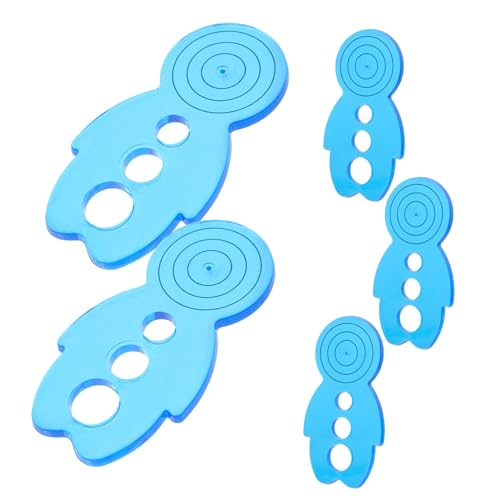 Angoily 5 Stück Rollenpapier Tablett Werkzeuge Quilling Origami Werkzeug Quiller Farbrad Kreis Winkelmesser Papierperlen Roller Perlen Roller Werkzeug Kreis Zeichenwerkzeug von Angoily