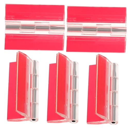 Angoily 5 Stück Selbstklebende Acrylscharniere Teilig Transparent Klavierscharniere mit Starkem Doppelklebeband Ersatzbox und Möbel Scharnier für DIY Aquariumdeckel und Handwerk Angoily 5 Stück Selbstklebende Acrylscharniere Teilig Transparent Klavierscharniere mit Starkem Doppelklebeband Ersatzbox und Möbel Scharnier für DIY Aquariumdeckel und Handwerk von Angoily