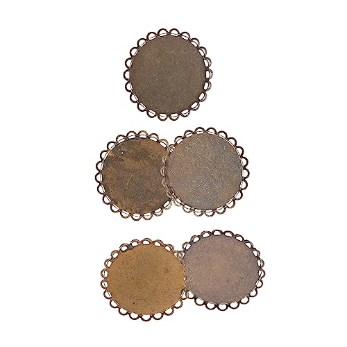 Angoily 5 Stück Spitzenbroschen Tablett Schlüssel Emaille Benutzerdefinierte Reversnadeln Stiftbasis Retro-Broschenbasis Abzeichen Brosche Abzeichen Stift Metall Coffee Angoily 5 Stück Spitzenbroschen Tablett Schlüssel Emaille Benutzerdefinierte Reversnadeln Stiftbasis Retro-Broschenbasis Abzeichen Brosche Abzeichen Stift Metall Coffee von Angoily