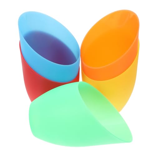 Angoily 5 Stück Teiliges Buntes Kunststoff Lampenschirm set Hitzebeständig und Stoßfest Geeignet für Steh Tischlampen Vielseitig Einsetzbar als Lampenschirm für Büro Wohnzimmer Einfache von Angoily