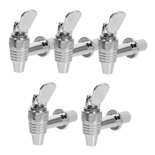 Angoily 5 Stück Teiliges Getränkespender Ersatzhahn aus Kunststoff Langlebiger Wasserauslass mit Hebel Kompatibel für Wasserkrüge Einfacher Einbau Sauberer Auslauf Stilvolle Optik für Angoily 5 Stück Teiliges Getränkespender Ersatzhahn aus Kunststoff Langlebiger Wasserauslass mit Hebel Kompatibel für Wasserkrüge Einfacher Einbau Sauberer Auslauf Stilvolle Optik für von Angoily