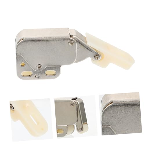 Angoily 5 Stück Teiliges Möbel sicherheitsschloss Push Touch Verriegelung Selbstverriegelndes Tip Latch aus Stahl und Nylon Einfache Montage Geeignet für Schranktüren und Küchenschränke Angoily 5 Stück Teiliges Möbel sicherheitsschloss Push Touch Verriegelung Selbstverriegelndes Tip Latch aus Stahl und Nylon Einfache Montage Geeignet für Schranktüren und Küchenschränke von Angoily