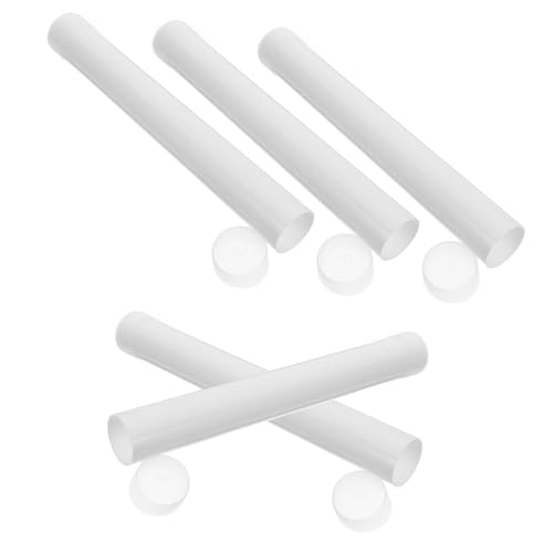Angoily 5 Stück Teiliges PVC Poster Rohr Wasserdichter Dokumentenhalter Robustes Transportrohr für Dekorative Bilder Lang zum Sicheren Aufbewahren und Versenden Angoily 5 Stück Teiliges PVC Poster Rohr Wasserdichter Dokumentenhalter Robustes Transportrohr für Dekorative Bilder Lang zum Sicheren Aufbewahren und Versenden von Angoily