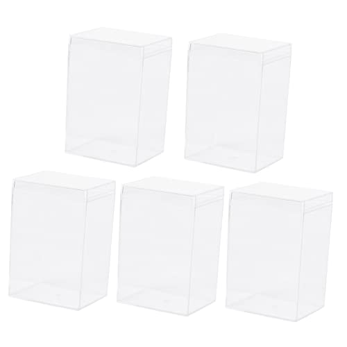 Angoily 5 Stück Teiliges Transparente Modell Aufbewahrungsboxen Praktische Vitrine für Figurensammlungen Stapelbar Robustes Material zur Präsentation von Miniaturfiguren und Modellen Angoily 5 Stück Teiliges Transparente Modell Aufbewahrungsboxen Praktische Vitrine für Figurensammlungen Stapelbar Robustes Material zur Präsentation von Miniaturfiguren und Modellen von Angoily
