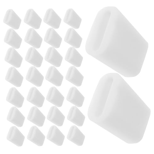 Angoily 50 Stück Gummifüße für Spülbeckengitter Rutschfest Geräuschdämpfend Kompatibel mit Küchenablage Spülkorb und Waschbeckenmatten Leicht zu Reinigen Weiß Angoily 50 Stück Gummifüße für Spülbeckengitter Rutschfest Geräuschdämpfend Kompatibel mit Küchenablage Spülkorb und Waschbeckenmatten Leicht zu Reinigen Weiß von Angoily