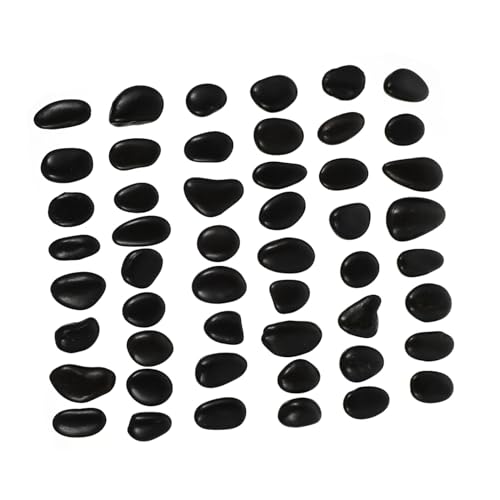 Angoily 50 Stück Schwarze Flache DIY Malsteine Kreativset Bemalbare Kieselsteine für Kunstprojekte Garten und Wohnaccessoires Glatte Steine zum Bemalen und Basteln Angoily 50 Stück Schwarze Flache DIY Malsteine Kreativset Bemalbare Kieselsteine für Kunstprojekte Garten und Wohnaccessoires Glatte Steine zum Bemalen und Basteln von Angoily