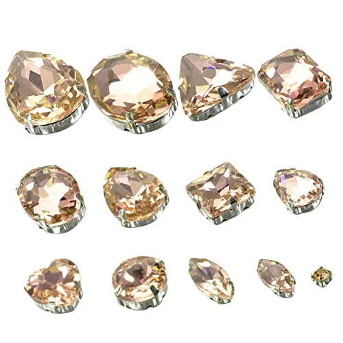 Angoily 50 Stück Strasssteine zum Aufnähen Diy Materialien für Kleidung Handys und Bastelprojekte Rauchgelb Kristallgelb Angoily 50 Stück Strasssteine zum Aufnähen Diy Materialien für Kleidung Handys und Bastelprojekte Rauchgelb Kristallgelb von Angoily