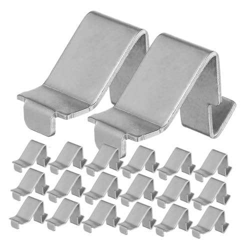 Angoily 50 Stück Teiliges Metall Regalbodenträger Verdickte Schwerlast Trägerclips für Aktenschrank Küchenregal Buchregal Kompatibel Robust Langlebig Angoily 50 Stück Teiliges Metall Regalbodenträger Verdickte Schwerlast Trägerclips für Aktenschrank Küchenregal Buchregal Kompatibel Robust Langlebig von Angoily