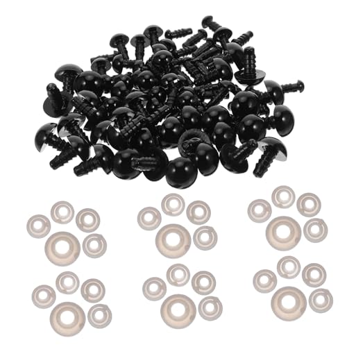 Angoily 500stücke Bastelpuppenaugen Mit Unterlegscheiben Sicherheitsnasen Aus Kunststoff Für Plüschtiere Häkelspielzeug Handgefertigte Projekte Puppenbär Plüschtier Angoily 500stücke Bastelpuppenaugen Mit Unterlegscheiben Sicherheitsnasen Aus Kunststoff Für Plüschtiere Häkelspielzeug Handgefertigte Projekte Puppenbär Plüschtier von Angoily