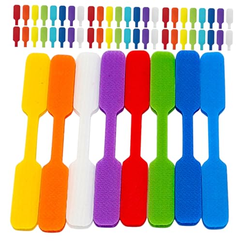 Angoily 56 Stück Für Beschreibbare Elektronische Kabel Mehrfarbig Zum Klassifizieren Von Mehr Hakenetiketten Zum Umwickeln Von Kabelschleifenmanagement Elektronik Zum Beschreiben Von Angoily 56 Stück Für Beschreibbare Elektronische Kabel Mehrfarbig Zum Klassifizieren Von Mehr Hakenetiketten Zum Umwickeln Von Kabelschleifenmanagement Elektronik Zum Beschreiben Von von Angoily