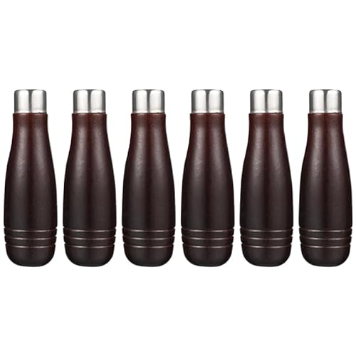 Angoily 6 Stück Feilengriff, Holzgriff mit Metall, kleine Kettensäge Ersatz Angoily 6 Stück Feilengriff, Holzgriff mit Metall, kleine Kettensäge Ersatz von Angoily